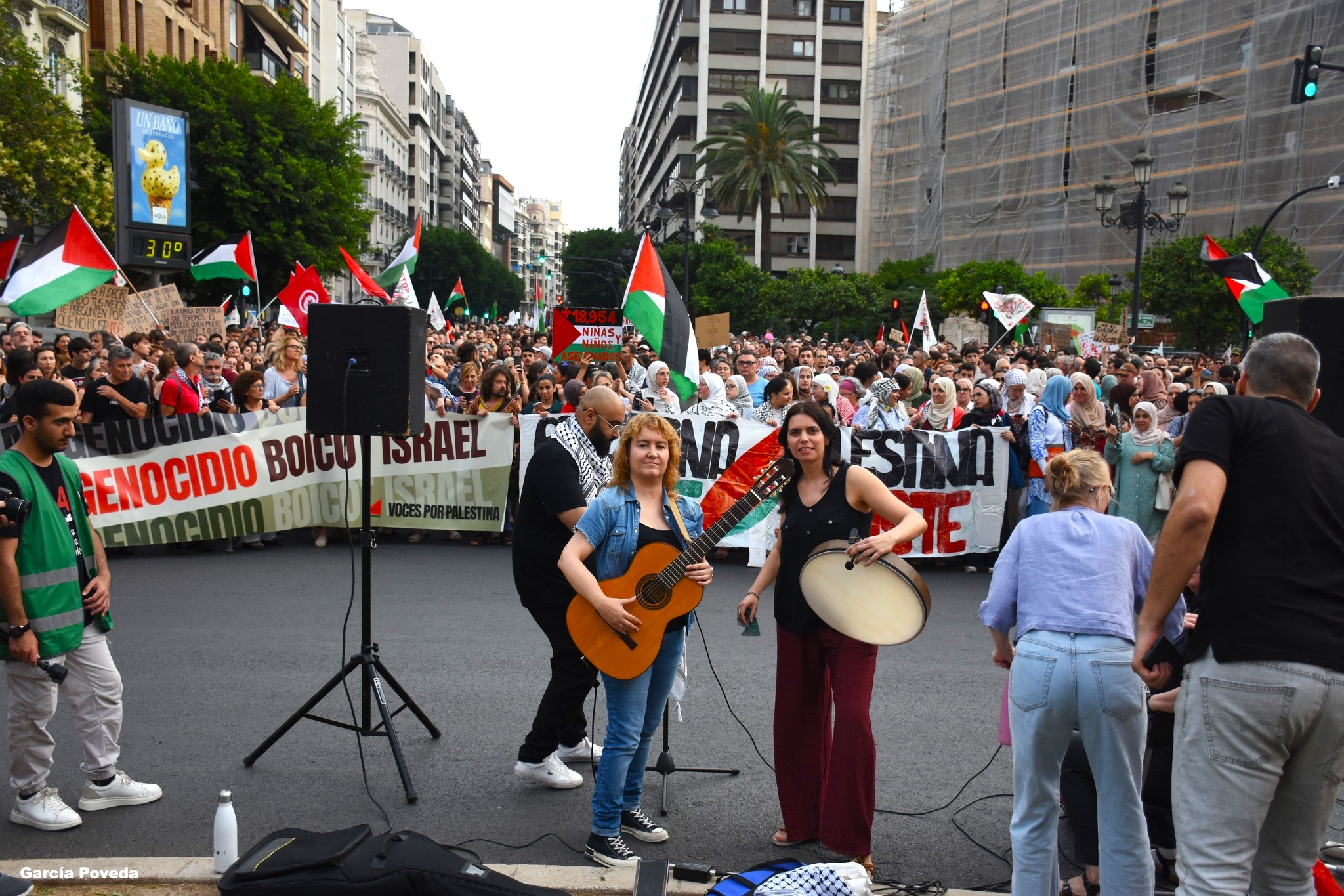 EvaGomez_manifestacio-Gaza2025